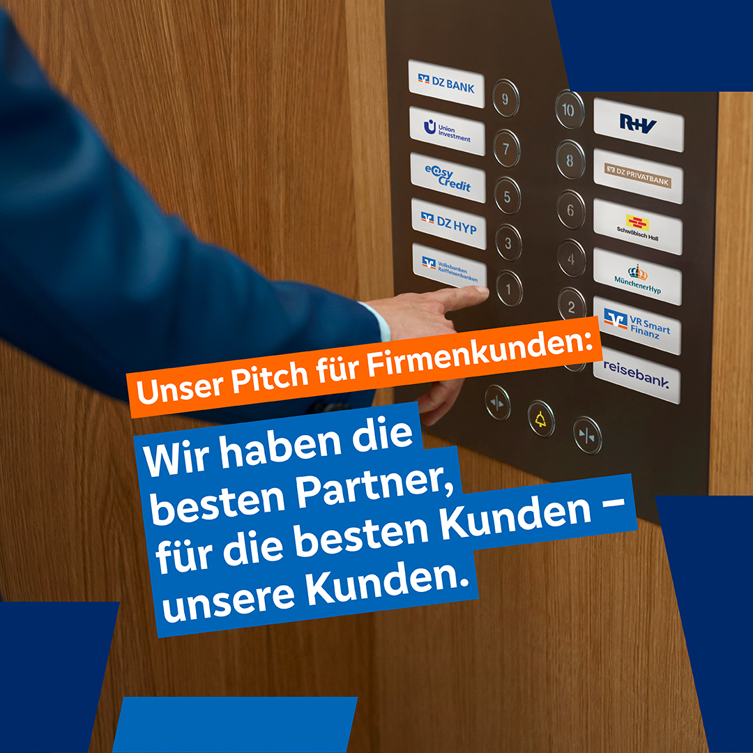Volksbanken Raiffeisenbanken Social media posting